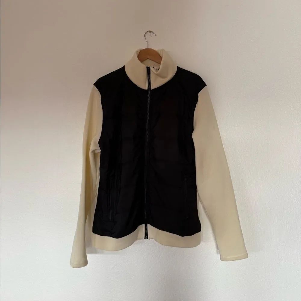 Men’s puffer sweater jacket